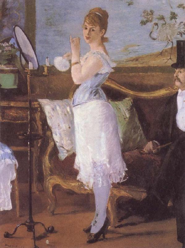 Edouard Manet nana oil painting picture